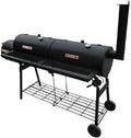 Großer BBQ-Smoker Grill Nevada XL in Schwarz von Kangmusi