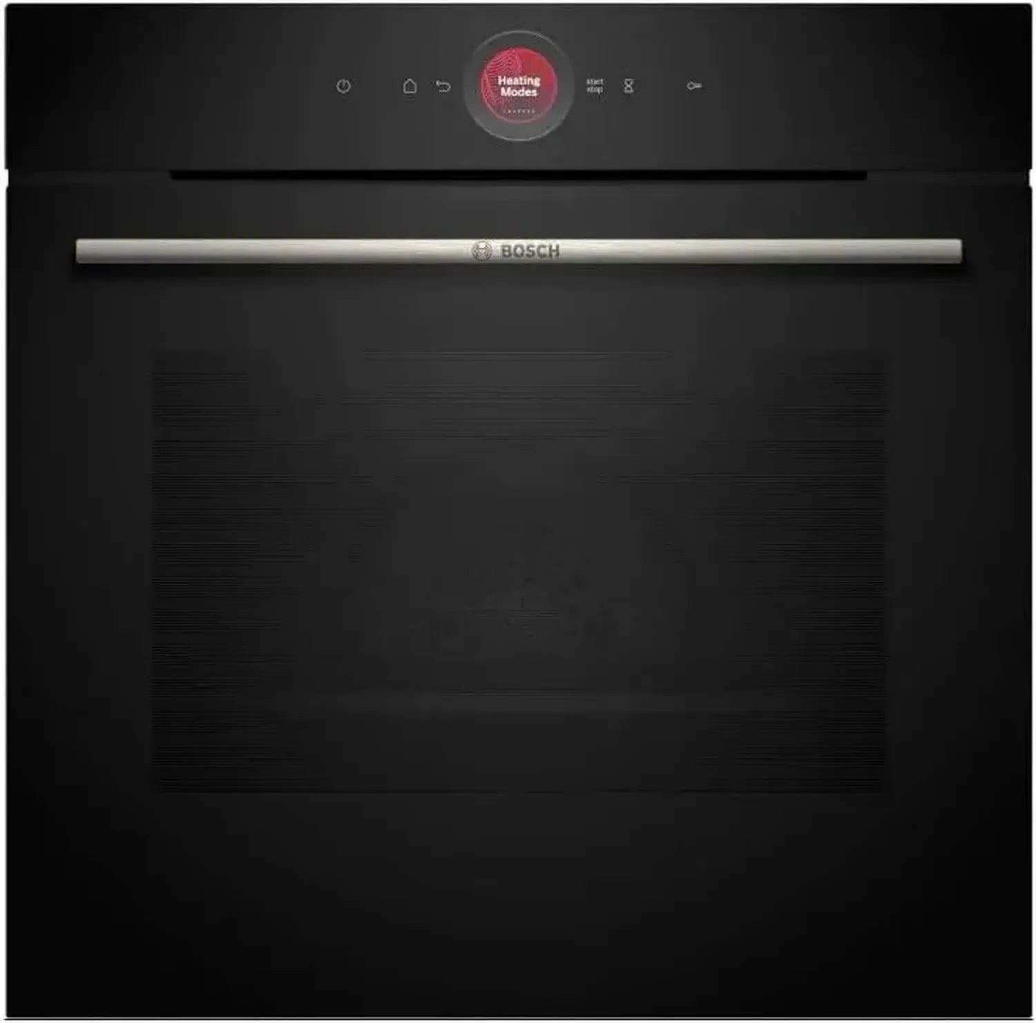 Bosch Serie 8 Einbau-Backofen, 60x60 cm, Schwarz, Pyrolyse, Hydrolyse, Air Fry, Automatik, 3D-Heißluft, Touchscreen