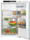 Bosch KIL32VFE0 Einbaukühlschrank Serie 4, integrierbar mit 132L Kühlraum und 15L Gefrierfach, MultiBox XXL, LED-Licht, EcoAirflow, SuperCooling, 102x56 cm
