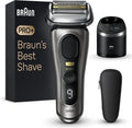 Braun Series 9 Pro+ Elektrorasierer für Herren, 5 Rasier Elemente, ProTrimmer, Reinigungsstation, 60 Min. Akkulaufzeit, Hergestellt in Deutschland