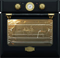 Kaiser Retro Einbaubackofen EH 6432 BE Eco, Autark, 68L, Drehspieß, 10 Programme, Pizzamodus