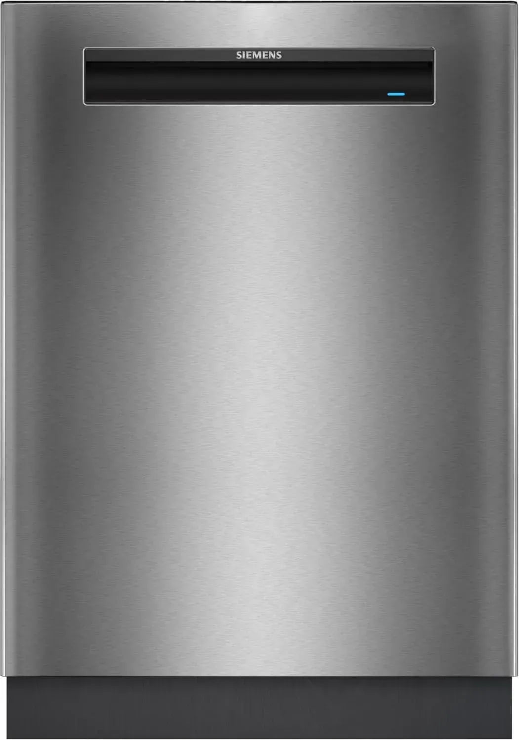 Siemens iQ500 Unterbau-Geschirrspüler 60 cm, Besteckschublade, leise, smartStart, varioSpeed Plus, automatische Türöffnung, aquaStop, Edelstahl