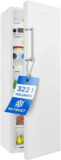 Bomann Kühlschrank 322L, 172cm, MultiAirflow, ohne Gefrierfach, Schnellkühlung, Weiß