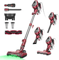 Vexilar C8 Hochleistung Staubsauger 600W, 60KPa, mit Kabel und Bürstenrolle, 7M Handstaubsauger, 1.5L Behälter für Tierhaare